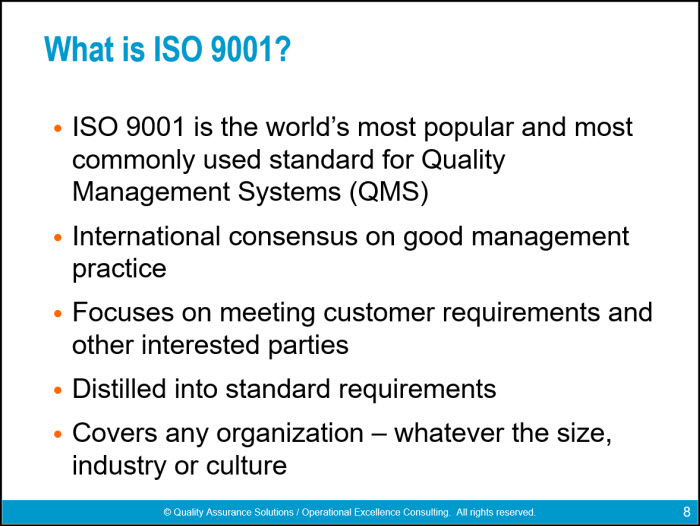 iso 9001 internal auditor training ppt